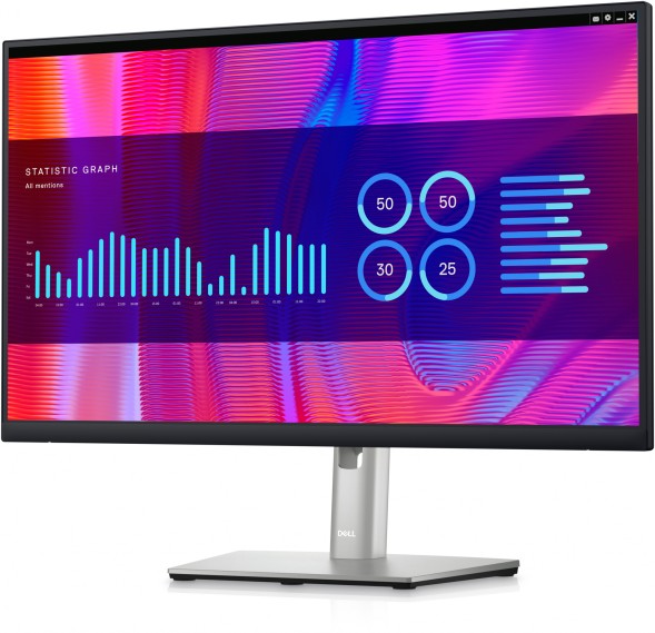 Монитор Dell 23.8&amp;quot; P2423DE черный IPS LED 5ms 16:9 HDMI матовая HAS Piv 1000:1 300cd 178гр/178гр 2560x1440 60Hz DP USB 5.98кг