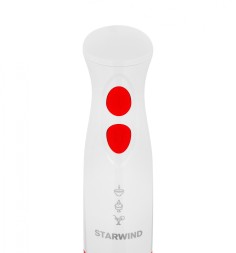 Блендер погружной Starwind SBP2242 500Вт белый/оранжевый