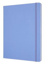Блокнот Moleskine CLASSIC QP090B42 XLarge 190х250мм 192стр. линейка твердая обложка голубая гортензия