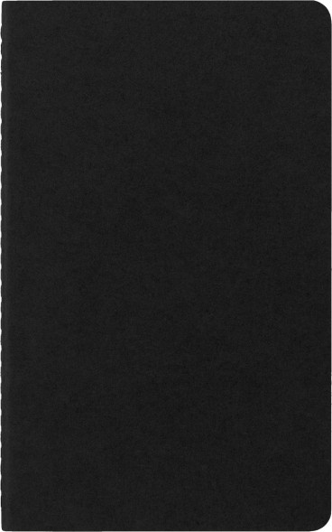 Блокнот Moleskine CAHIER JOURNAL QP317 Large 130х210мм обложка картон 80стр. клетка черный (3шт)