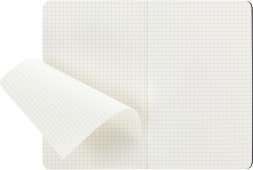 Блокнот Moleskine CAHIER JOURNAL QP317 Large 130х210мм обложка картон 80стр. клетка черный (3шт)