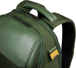 Рюкзак мужской Piquadro Lyss CA6928S143BM/VE зеленый тимьяновый полиэстер/натур.кожа