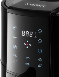 Аэрогриль Kitfort КТ-2225 1.9л 1000Вт черный