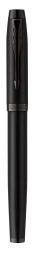 Ручка перьев. Parker IM Achromatic F317 (2127741) Matt Black F сталь нержавеющая подар.кор.