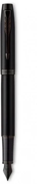 Ручка перьев. Parker IM Achromatic F317 (2127741) Matt Black F сталь нержавеющая подар.кор.
