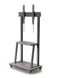 Стойка для телевизора Holder PR-108 черный/керамика 32"-65" макс.40кг напольный мобильный