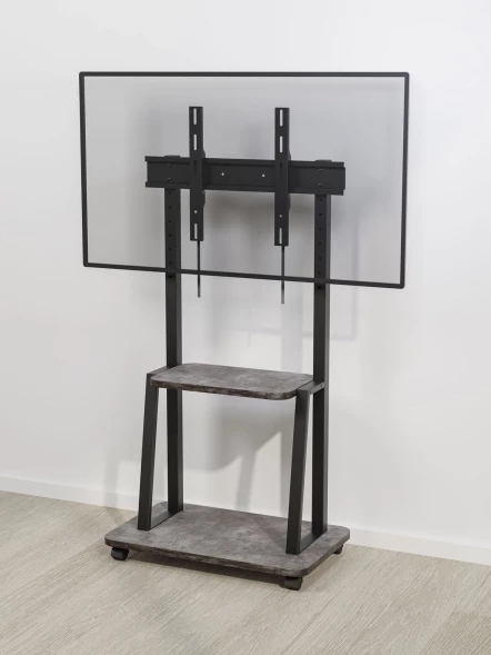 Стойка для телевизора Holder PR-108 черный/керамика 32&amp;quot;-65&amp;quot; макс.40кг напольный мобильный