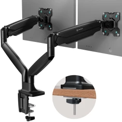 Кронштейн для мониторов Onkron G200 черный 13&amp;quot;-32&amp;quot; макс.18кг настольный поворот и наклон верт.перемещ.