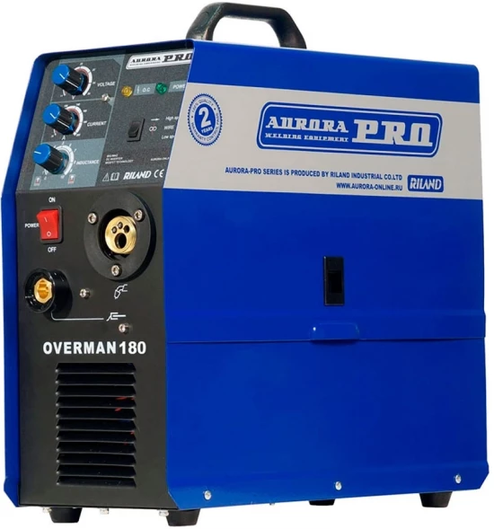 Сварочный аппарат Aurora Pro OVERMAN 180 Mosfet инвертор MIG-MAG 6.6кВт