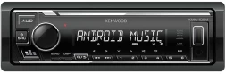 Автомагнитола Kenwood KMM-105M 1DIN 4x50Вт USB 2.0 AUX 3 RDS