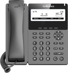 Телефон IP Flyingvoice P22G серый (упак.:1шт)