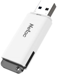 Флеш Диск Netac 64Gb U185 NT03U185N-064G-20WH USB2.0 белый