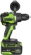 Дрель-шуруповерт Greenworks GD24DD90 аккум. патрон:быстрозажимной (3707507CUD)