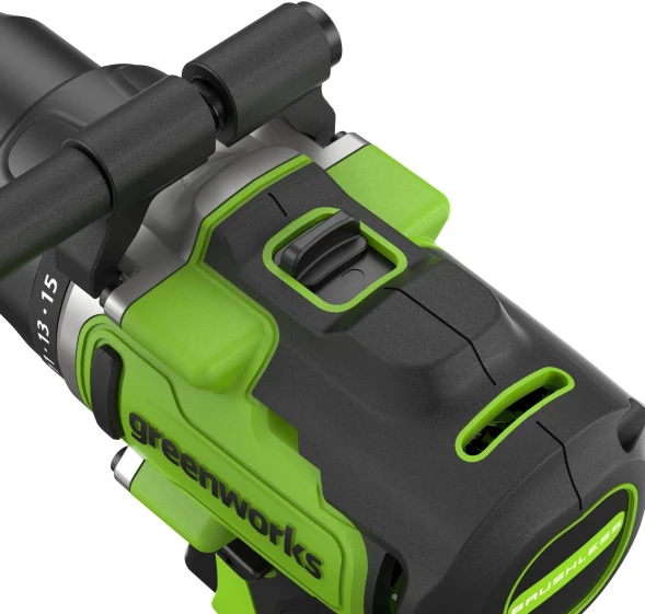 Дрель-шуруповерт Greenworks GD24DD90 аккум. патрон:быстрозажимной (3707507CUD)