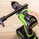 Дрель-шуруповерт Greenworks GD24DD90 аккум. патрон:быстрозажимной (3707507CUD)