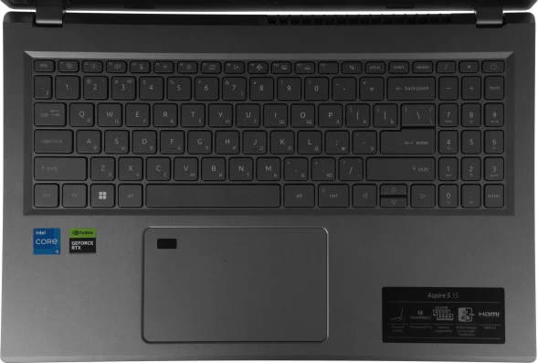 Ноутбук Acer Aspire 5 A515-58GM-54PX Core i5 13420H 16Gb SSD512Gb NVIDIA GeForce RTX 2050 4Gb 15.6&amp;quot; IPS FHD (1920x1200) без ОС metall WiFi BT Cam 500mAh (NX.KQ4CD.006)