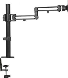 Кронштейн для мониторов Ultramounts UM736 черный 17&amp;quot;-32&amp;quot; макс.8кг крепление к столешнице поворот и наклон