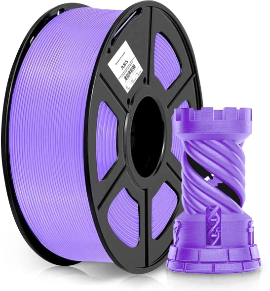 Пластик для принтера 3D Cactus CS-3D-ABS-1KG-PURPLE ABS d1.75мм 1кг L386м 1цв.