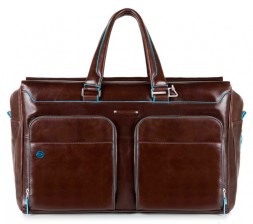 Сумка дорожная Piquadro Blue Square BV4342B2/MO красное дерево натур.кожа