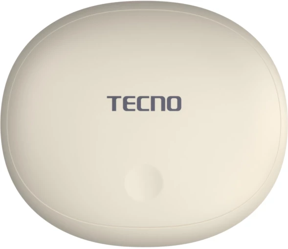 Гарнитура внутриканальные Tecno True 1 Air TU01 кремовый беспроводные bluetooth в ушной раковине (TU01 AIR GREAMY WHITE)