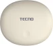 Гарнитура внутриканальные Tecno True 1 Air TU01 кремовый беспроводные bluetooth в ушной раковине (TU01 AIR GREAMY WHITE)