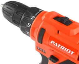 Дрель-шуруповерт Patriot THE ONE BR 117Li аккум. патрон:быстрозажимной (кейс в комплекте) (180301117)