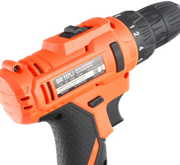 Дрель-шуруповерт Patriot THE ONE BR 117Li аккум. патрон:быстрозажимной (кейс в комплекте) (180301117)