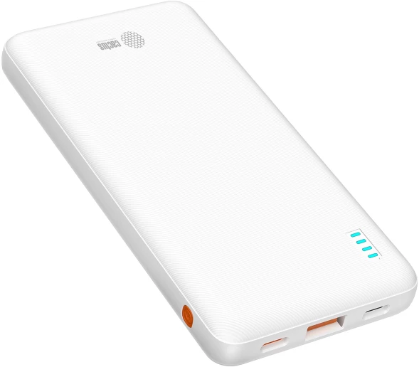 Мобильный аккумулятор Cactus CS-PBFSBA-10000 10000mAh 22.5W 4.5A USB-A/2xUSB-C белый