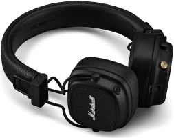 Гарнитура накладные Marshall Major V черный беспроводные bluetooth оголовье (MAJOR V BLACK)
