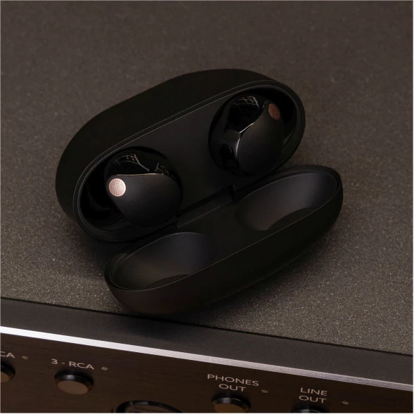 Гарнитура внутриканальные Sony WF-1000XM5 черный беспроводные bluetooth в ушной раковине (WF-1000XM5/BC)