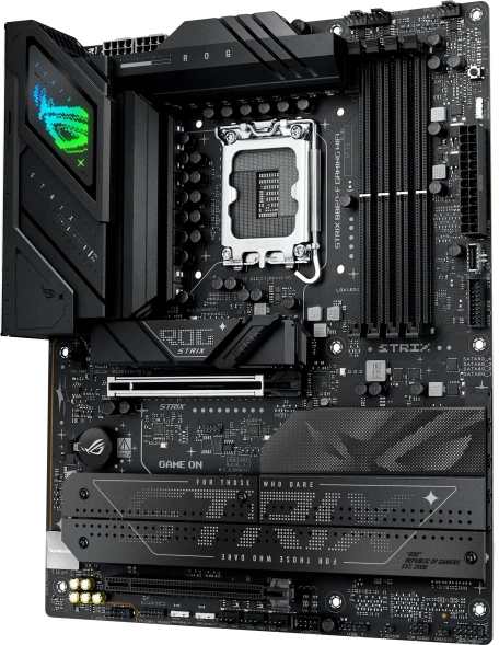 Материнская плата Asus ROG STRIX B860-F GAMING WIFI Soc-1851 Intel B860 4xDDR5 ATX AC`97 8ch(7.1) 2.5Gg RAID+HDMI