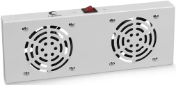 Модуль вентиляторный Cabeus (TRAY-FAN2) 2 вент. серый