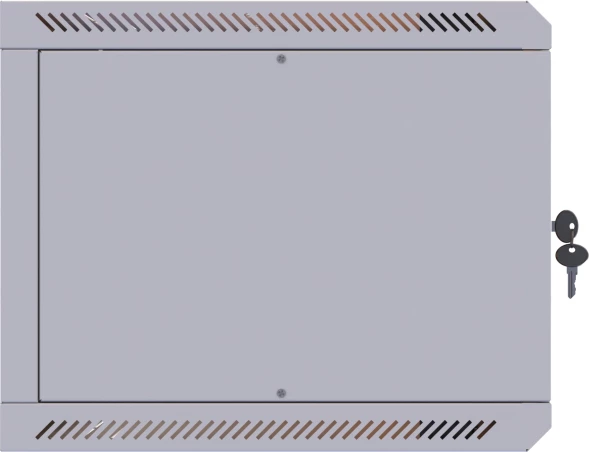 Шкаф коммутационный Suprlan ТВЛ-6U-600-350-СР (05-1060) настенный 6U 600x350мм пер.дв.стекл направл.под закл.гайки 70кг RAL 7035 285мм 13.3кг 360мм металл