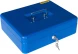 Ящик для денег Silwerhof 90x300x240 синий сталь 1.66кг