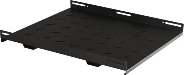 Полка стационарная Lanmaster TWT-CBB-S4-10/100 1U нагр.:100кг. 19&amp;quot; 730мм черный (упак.:1шт)