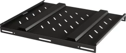 Полка стационарная Lanmaster TWT-CBB-S4-10/100 1U нагр.:100кг. 19&amp;quot; 730мм черный (упак.:1шт)