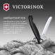 Нож кухонный Victorinox Swiss Classic 6.7803.F стальной универсальный для овощей лезв.110мм прямая заточка черный карт.коробка
