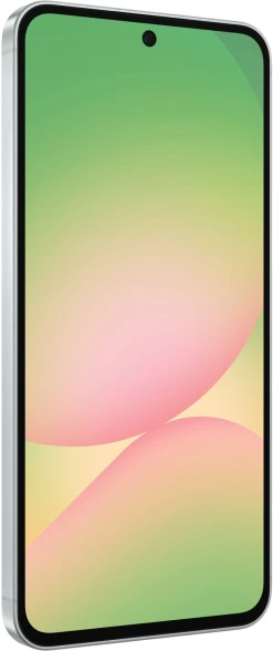 Смартфон Samsung SM-A566E Galaxy A56 5G 128Gb 8Gb зеленый моноблок 3G 4G 2Sim 6.7&amp;quot; 1080x2340 Android 15 50Mpix 802.11 a/b/g/n/ac/ax NFC GPS GSM900/1800 GSM1900 Protect