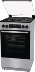 Плита Комбинированная Gorenje GK5C41SF серый (стеклянная крышка) реш.чугун