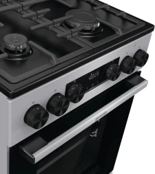 Плита Комбинированная Gorenje GK5C41SF серый (стеклянная крышка) реш.чугун