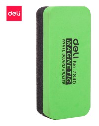 Стиратель Deli E7840 для досок пластик 11х5х3см ассорти магнитный