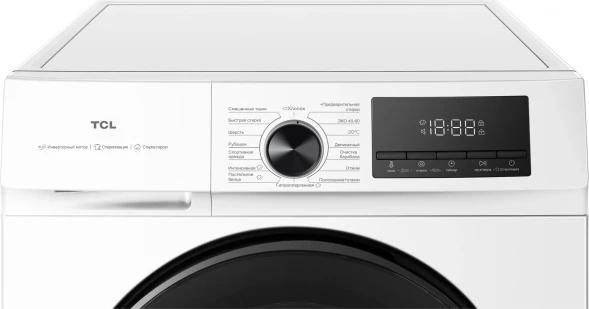 Стиральная машина TCL TWOF-107W14W1 класс: A+++ загр.фронтальная макс.:7кг белый инвертер