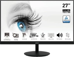 Монитор MSI 27&amp;quot; Pro MP271A черный IPS LED 1ms 16:9 HDMI M/M матовая 300cd 178гр/178гр 1920x1080 100Hz VGA DP FHD 3.9кг