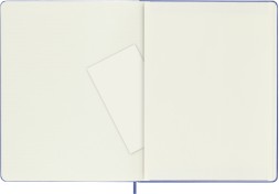 Блокнот Moleskine CLASSIC QP092B42 XLarge 190х250мм 192стр. нелинованный твердая обложка голубая гортензия