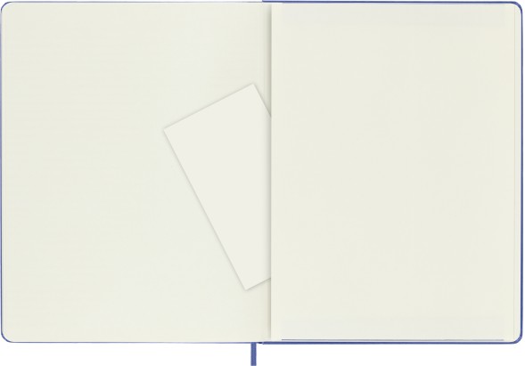 Блокнот Moleskine CLASSIC QP092B42 XLarge 190х250мм 192стр. нелинованный твердая обложка голубая гортензия