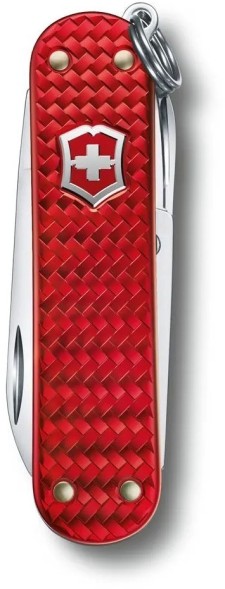 Нож перочинный Victorinox Classic Precious Alox (0.6221.401G) 58мм 5функц. красный подар.коробка