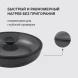 Сковорода ВОК (WOK) Rondell Kontur RDA-1489 круглая 28см покрытие: Xylan Plus ручка несъемная (с крышкой) графитовый