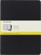 Блокнот Moleskine CAHIER JOURNAL QP322 XLarge 190х250мм обложка картон 120стр. клетка черный (3шт)