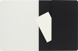 Блокнот Moleskine CAHIER JOURNAL QP322 XLarge 190х250мм обложка картон 120стр. клетка черный (3шт)
