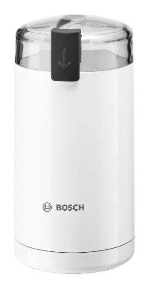 Кофемолка Bosch TSM6A011W 180Вт сист.помол.:ротац.нож вместим.:75гр белый